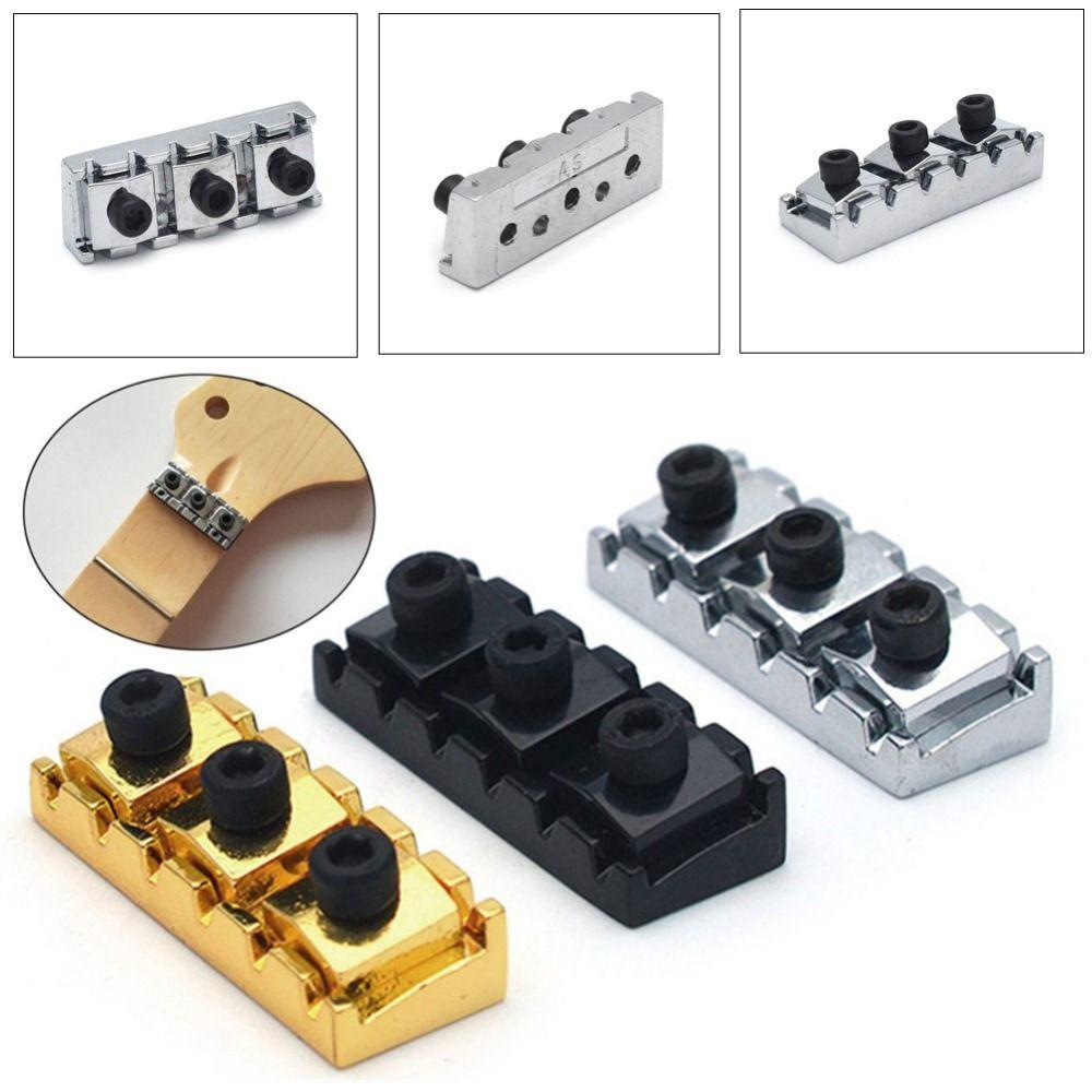 42 мм гитарная струна фиксирующий порожек цинк цинковый сплав электрогитара фиксирующий порожек гитара белый