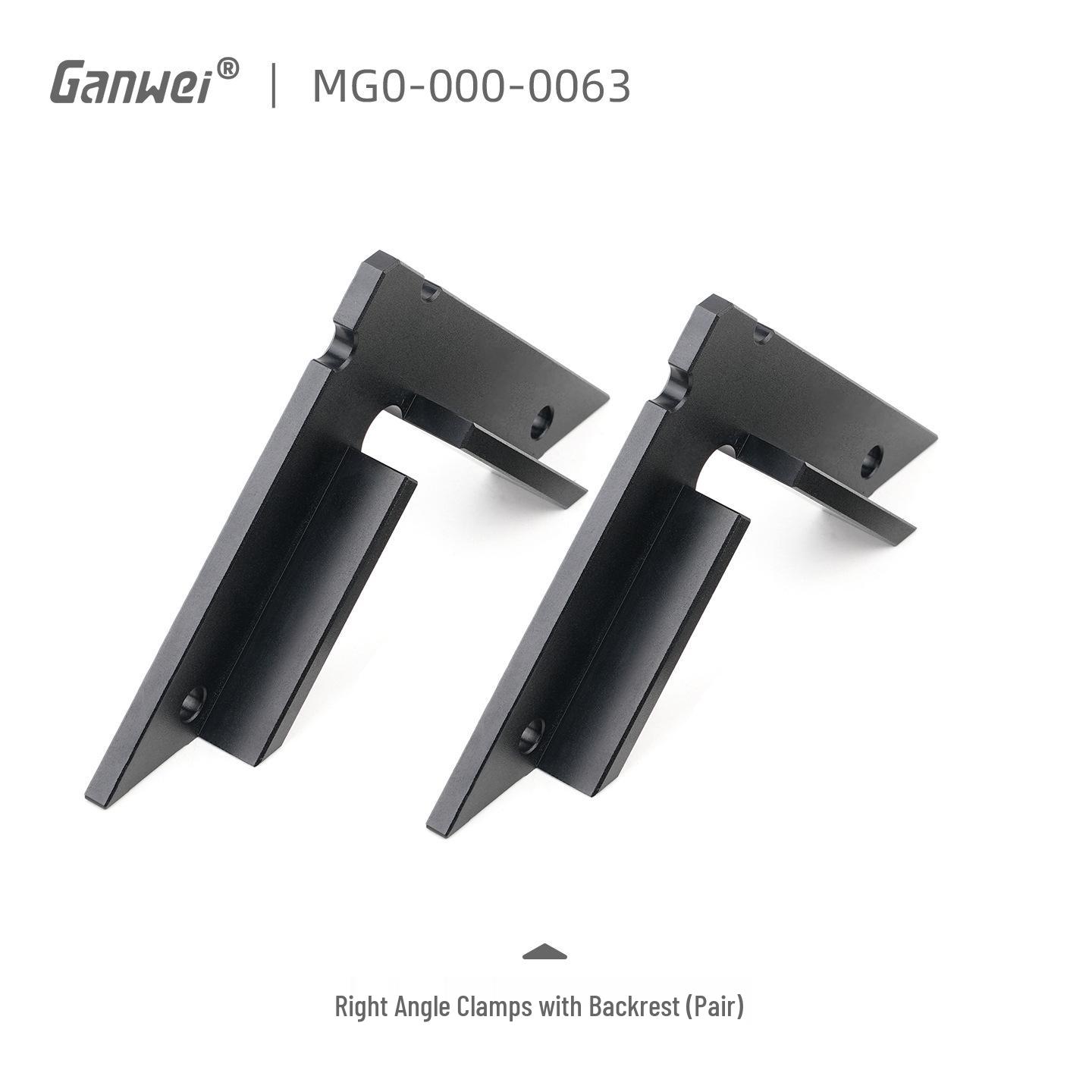 Алюминиевый сплав 90° Прямоугольный зажим - Деревообрабатывающий фиксирующий кондуктор и линейка